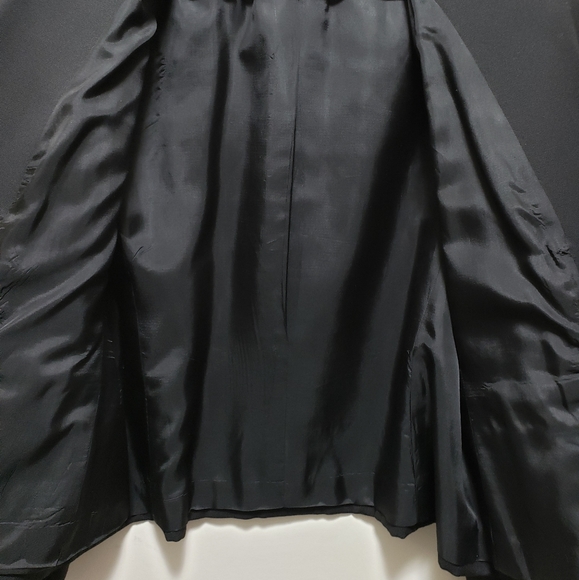 Devonshire Cream Military Black Double Breast Dress Blazer UK 10 - Picture 7 of 11